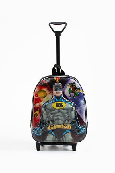 Mori School Bag Kabartmalı Çekçekli Anaokul/Kreş Çantası