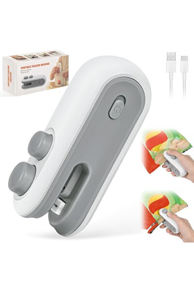 Chillyfit Mini Portable Packet Sealer, Food Vacuum USB Packing Cover Heat Sea...