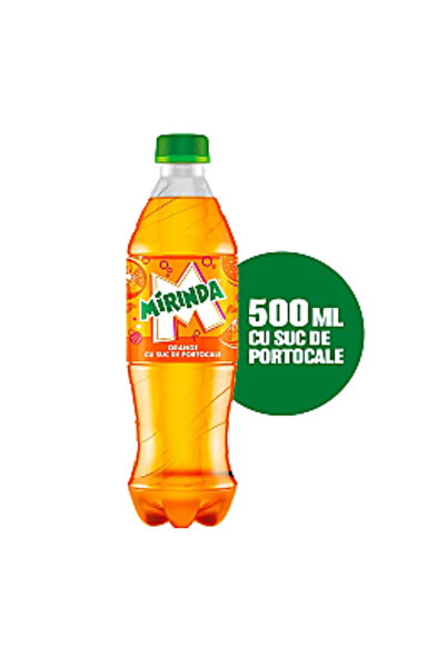 mirinda băutură răcoritoare carbogazoasă cu suc de portocale 0,5 L
