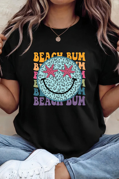 Sarah's Boutique Women's T-shirt – 100% cotton – Smiley Bum