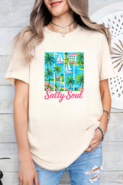 Sarah's Boutique Women's T-shirt – 100% cotton – Salty Soul