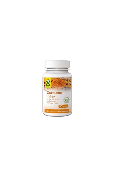 RAAB Turmeric (curcuma) FORTE organic 500mg, 90 capsule