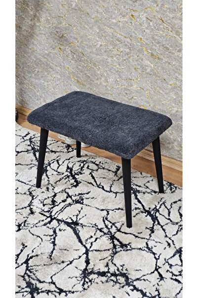 siyah metal puf bench bench tabure antre puf becnh tedyy puf