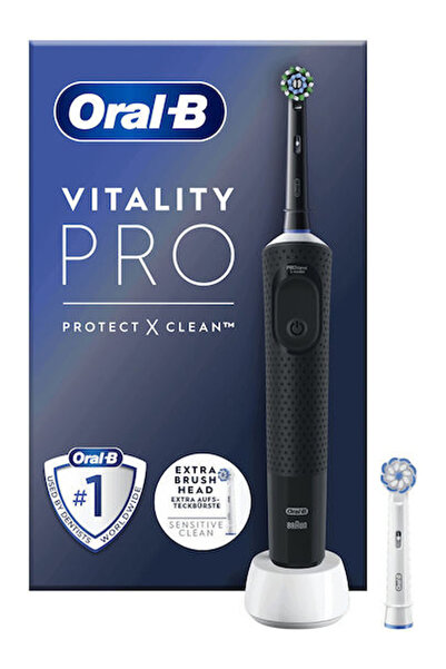Oral-B Vitality Pro Ηλεκτρική Οδοντόβουρτσα με Χρονομετρητή Black