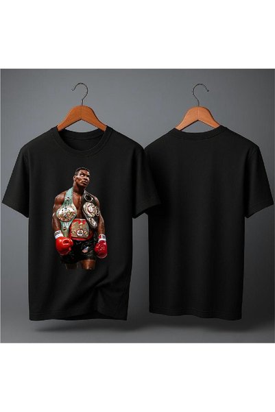 EFEVRA Mike Tyson Printed Oversized T-Shirt