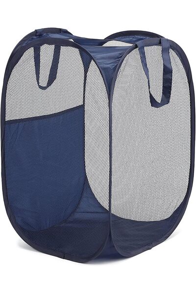 HOMEPRO Laundry Hamper Foldable Basket, Lightweight Clothes Hamper with Handl...