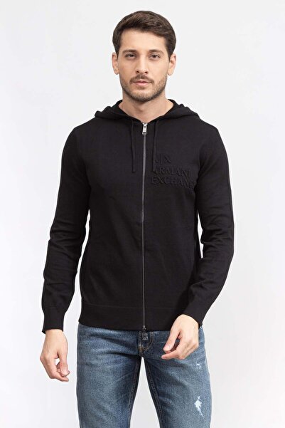 Armani Exchange Erkek Hırka Siyah
