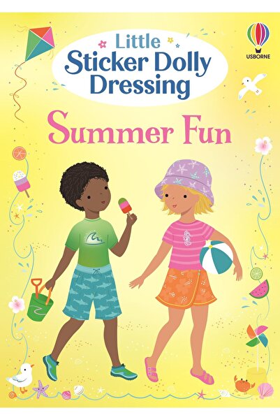 Usborne Little Sticker Dolly Dressing Summer Fun – Sticker activity book for ...