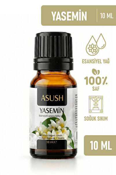 ASUSH Yasemin Esansiyel Yağ 10 ML – Çiçeksi, Zarif ve Kalıcı Ortam Kokusu