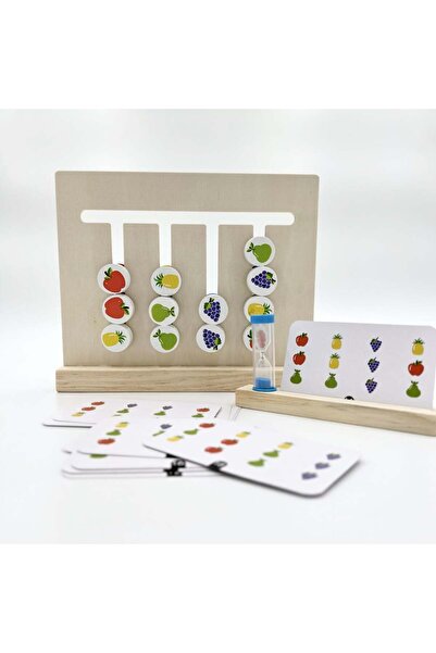 Puzzle Four-Color and Fruit Game