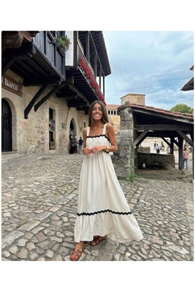 MODİVA Keten elbise