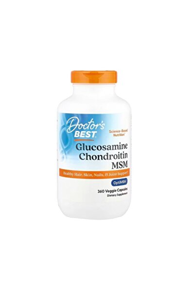 Doctor's Best Glucosamine Chondroitin MSM with OptiMSM 360 Capsule -