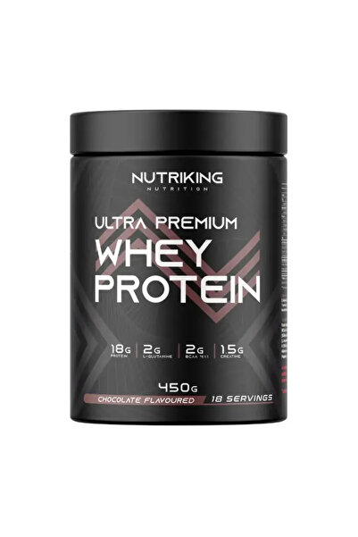 Nutriking Whey Protein Powder 450g 18 Servings Chocolate Flavored