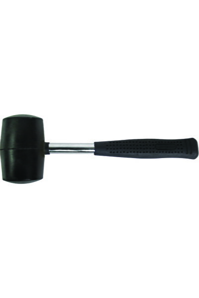 BASIC&CO Rubber hammer with metal handle 445g GD