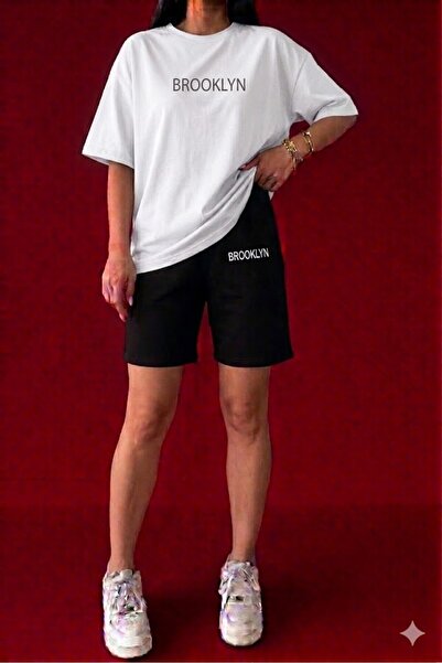 SILATU Brooklyn Printed Shorts-T-Shirt Set