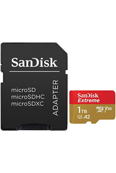 SanDisk Card de memorie Extreme microSDXC 1 TB, viteze de citire/scriere de p...