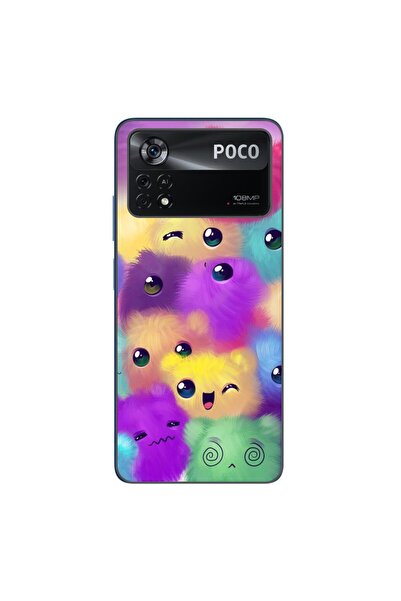 OEM Case compatible with Xiaomi Poco X4 Pro Silicone Gel Tpu Colorful Fluffy ...