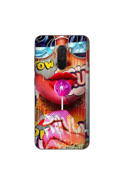 OEM Husa compatibila cu Xiaomi Pocophone F1 Silicon Gel Tpu Model Pop Art Lol...