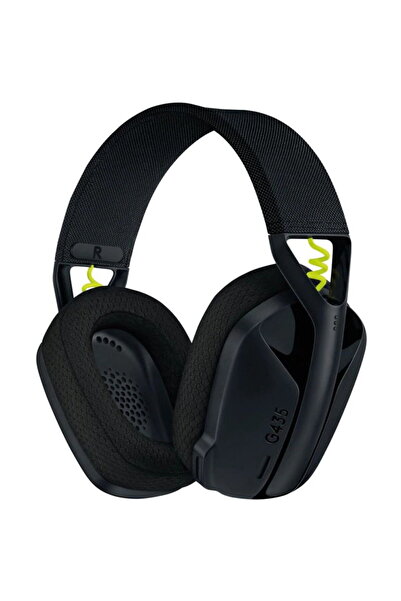 logitech Casti gaming wireless G435 Lightspeed, Negru/Galben Neon