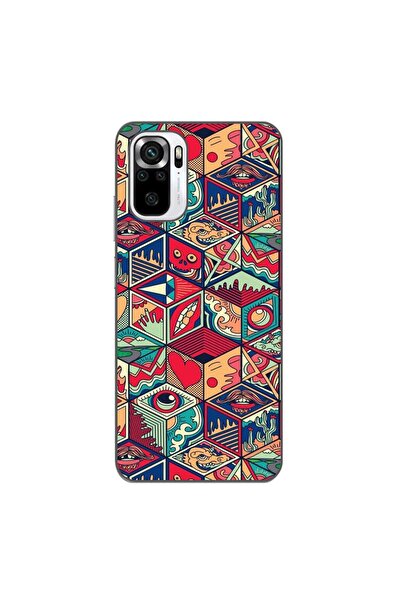 OEM Husa compatibila cu Xiaomi Poco M5s Silicon Gel Tpu Model Pop Art Geometric