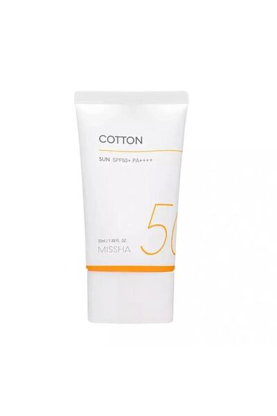 Missha All Around Safe Block Cotton Sun SPF50+ PA++++ – Mineral Αντηλιακή Κρέ...