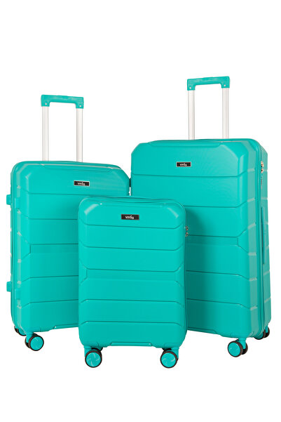 Vittag 3-Piece Luggage Set, Polypropylene Material, Lightweight, TSA Lock, 36...