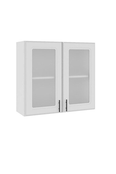Sani Corp superior de bucătărie cu ușă de sticlă, Soft Premier, 80 x 32 x 72 ...