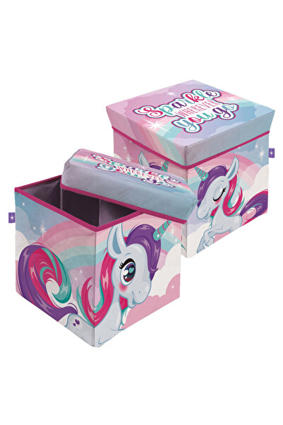 UNICORN Sparkle toy storage 30×30×30 cm