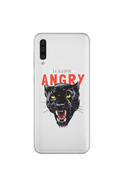 Other Samsung A70 Pointed teeth Transparent Silicone TPU Θήκη