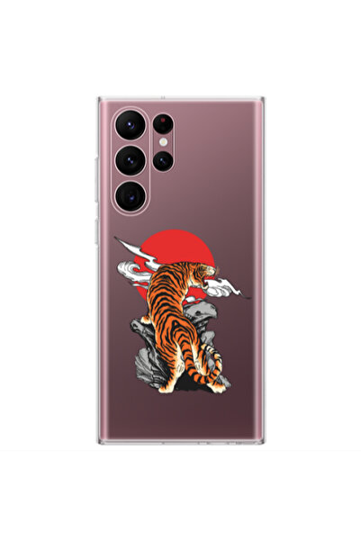 Other Samsung S22 Ultra Angry Gorilla Transparent Silicone TPU Θήκη