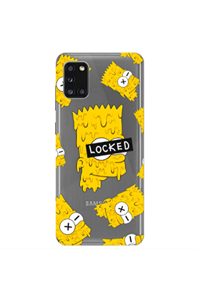 Other Samsung A31 Bart Simpson Transparent Silicone TPU Θήκη