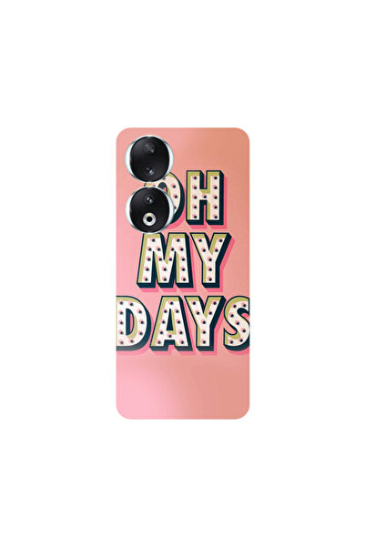 Other Honor 90 5G Oh my days Transparent Silicone TPU Θήκη
