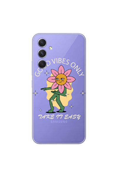 Other Samsung S25 PLUS Good Vibes Only Transparent Silicone TPU Θήκη