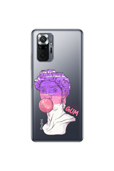 Other Xiaomi Redmi Note 10 Pro 4G Pin Bubble Transparent Silicone TPU Θήκη