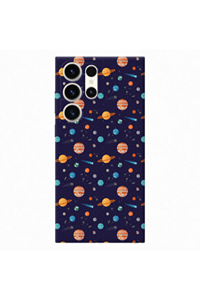 Other Samsung S24 Ultra Planets Transparent Silicone TPU Θήκη