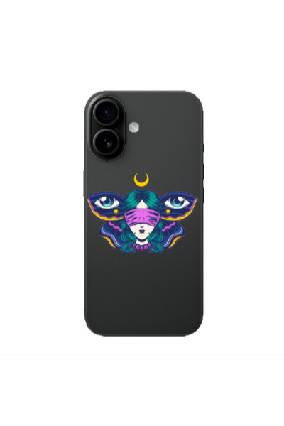 Other Apple Iphone 16 plus Eye in my ear Transparent Silicone TPU Θήκη
