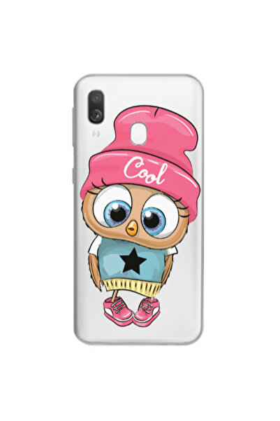 Other Samsung A40 Cool Star Transparent Silicone TPU Θήκη