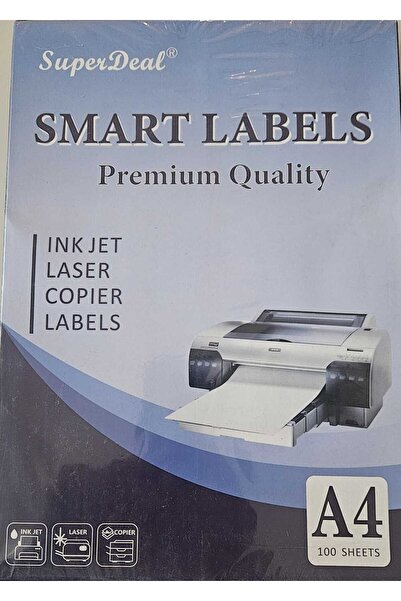 Deli Super Deal SMART LABELS A4 100 SHEETS