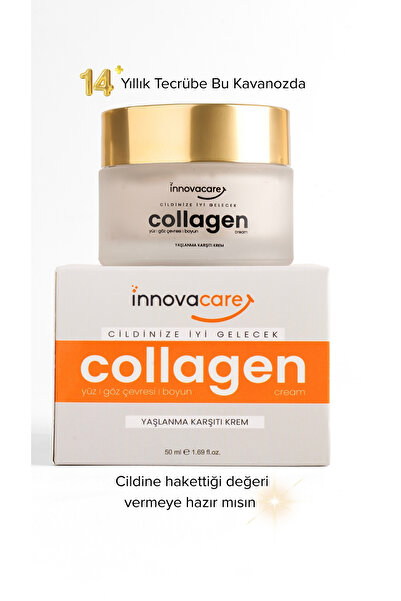 INNOVACARE Collagen Cream Yaşlanma Karşıtı Ve Sıkılaştırıcı Kolajen Krem 50 ml