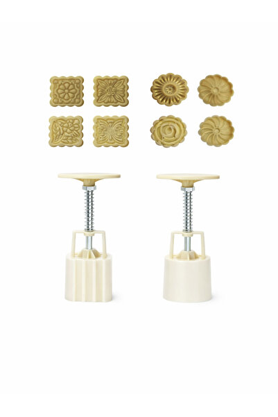 Mony moon 10-Piece Pastry & Cookie Press Set - Manual Press Tools with Assort...