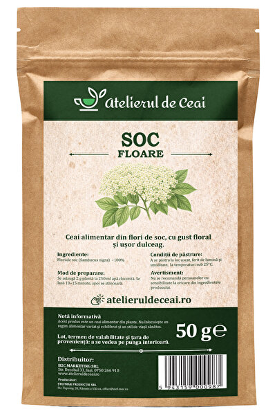 atelierul de ceai Ceai de flori de soc
