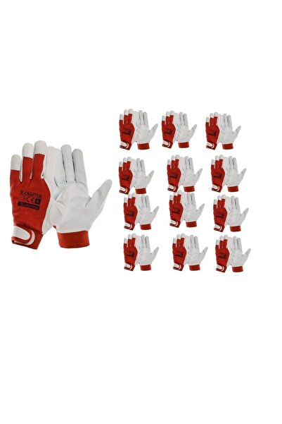 Procera Set de 12 mănuși de protecție combinate, Procera, X-CRAFTER, mărimea 10