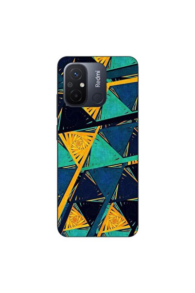 OEM Case compatible with Xiaomi Redmi 12C Silicon Gel Tpu Pattern Abstract Prism