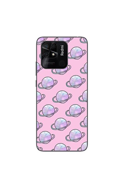 OEM Case compatible with Xiaomi Redmi 10C Silicon Gel Tpu Model Saturn Dreams