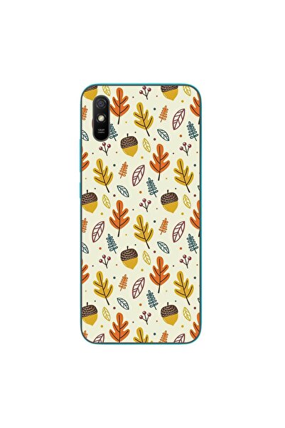 OEM Case compatible with Xiaomi Redmi 9A Silicone Gel Tpu Model Autumn Pattern