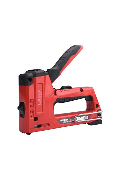 Extol Premium 4 in 1 staple gun, EXTOL PREMIUM, 8851112, force adjustment, 6-...