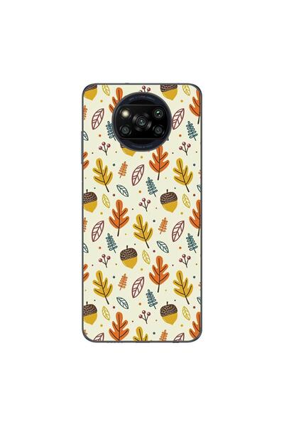 OEM Case compatible with Xiaomi Poco X3 Pro Silicone Gel Tpu Model Autumn Pat...