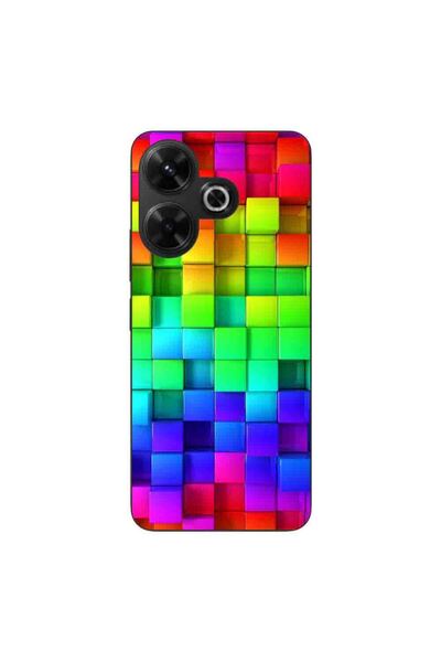 OEM Case compatible with Xiaomi Redmi 13 4G Silicon Gel Tpu Pattern Colorful ...