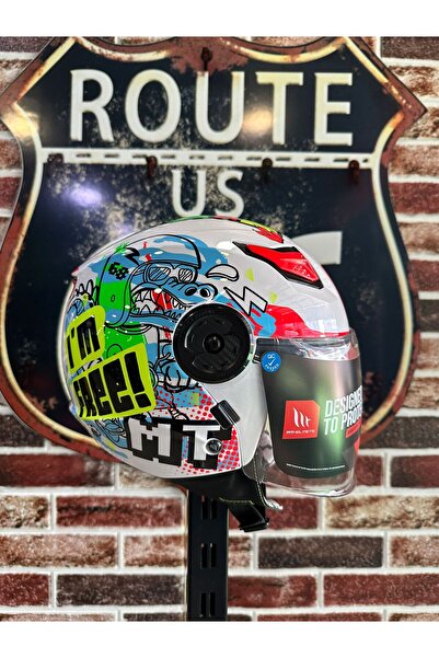 MT Helmets Dino Açık Çocuk Kaskı