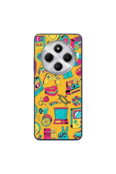 OEM Husa compatibila cu Xiaomi Redmi 14C Silicon Gel Tpu Model Pop Art Vintage
